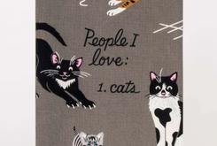 Keukenhanddoek People I Love: Cats